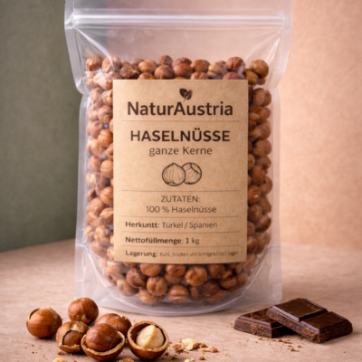 ganze haselnüsse 500g natur österreich