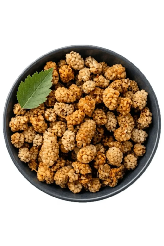 Helle getrocknete Maulbeeren naturbelassen von NaturAustria