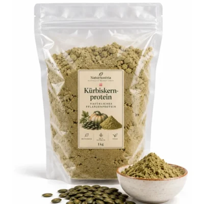 Kürbiskernprotein Pulver aus Kürbiskernen – natürliches pflanzliches Protein